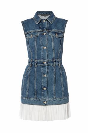 Ruffle denim dress, zdjęcie 1 Ruffle denim dress od Alexander McQueen